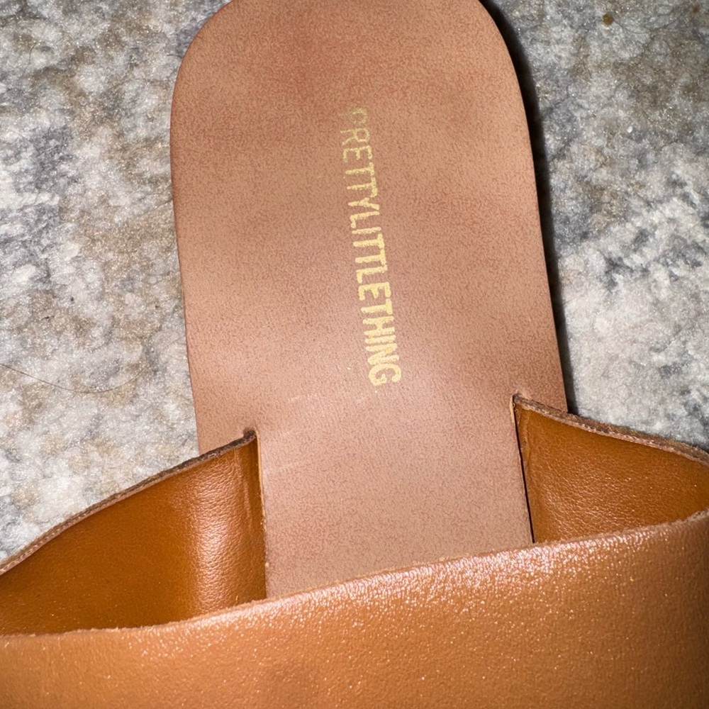 Women's Brown Sandals - Picture 2 of 3
